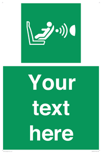 Custom safe condition child seat presence orientation detection system